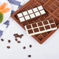 thumbnail image 5 of Moldes para barra de chocolate, moldes de silicona para proteínas y barra de energía, moldes para chocolate y dulces, paquete de 2 silicona de grado alimenticio, 5 of 5