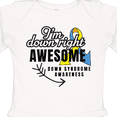 thumbnail image 4 of Inktastic Im Down Right Awesome Down Syndrome Awareness with Arrow Boys or Girls Long Sleeve Baby Bodysuit, 4 of 5