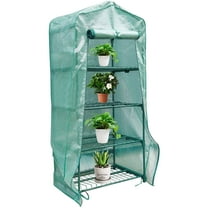 HHGBAD Portable Mini Greenhouse Cover, Waterproof Plant Protection Bag with Zipper Door, for Outdoor Garden, Balcony, and Terrace, Season Extender for Plants