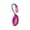 c, variant on Rainbow Titanium-Coated Curved Handle Serving Spoon, 4.33 To 5.23 Inch Elegant Design With Ergonomic Loop Grip For Easy Lifting And No-Slip Handling a