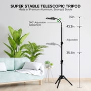 SANSI 45W LED Dimmable Indoor Grow Light, Adjustable 33-58 Tripod with Remote & Timer