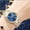 Blue-faced Women's Style, variant on Women's Watch Waterproof Simple Elegant Quartz Watch Women's Wristwatch Trendy Fashion Watch for Women