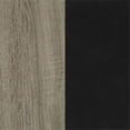 thumbnail image 4 of Pemberly Row Farmhouse Wood Square End Table with Metal Base in Gray, 4 of 7