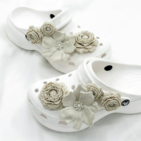 Flower Shoe Charms for Shoes Decoration Accessories for Charm DIY ornament Men Women Party Favor
