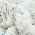 thumbnail image 7 of Floral Comforter Set 100% Cotton Comforter Green Floral Bedding Comforter Set 3pcs Ultra Soft and Easy Care Reversible Lightweight Bedding Sets, 7 of 7
