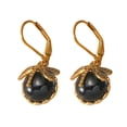 thumbnail image 2 of Naierhg 1 Pair Women Dragonfly Decor Leverback Earrings Faux Crystal Drop Earrings Bohemia Dangle Earrings Jewelry Gift, 2 of 8