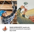 thumbnail image 3 of Conectores de empalme WAGO 221-413 LEVER-NUTS® de 3 conductores x50, 3 of 7