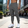 thumbnail image 2 of Yifymode Mens Joggers with Pockets Casual Sweatpant | Slim-fit Elastic Waist Casual Pants Lightweight Golf Work Athletic Gym Track, 2 of 9