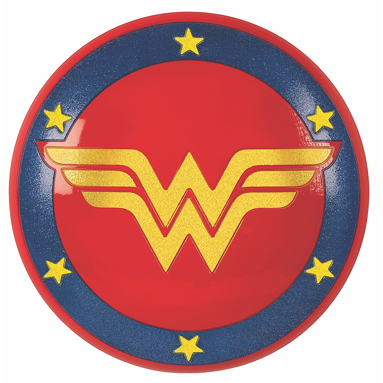 Rubies DC Super Hero Girls Wonder Woman Shield, 12-Inches, One Size