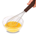 thumbnail image 3 of Stainless Steel Whisk - Balloon Wisk Kitchen Tool with Soft Silicone Handle - Thick Durable Wired Utensil for Blending, Beating, Whisking, Frothing, Stirring & More, 3 of 4