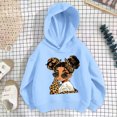 thumbnail image 3 of Kiijoy Toddler Girls Casual Hoodies Graphic Long Sleeve Sweatshirts, Blue, Sizes 3-4T, 3 of 3