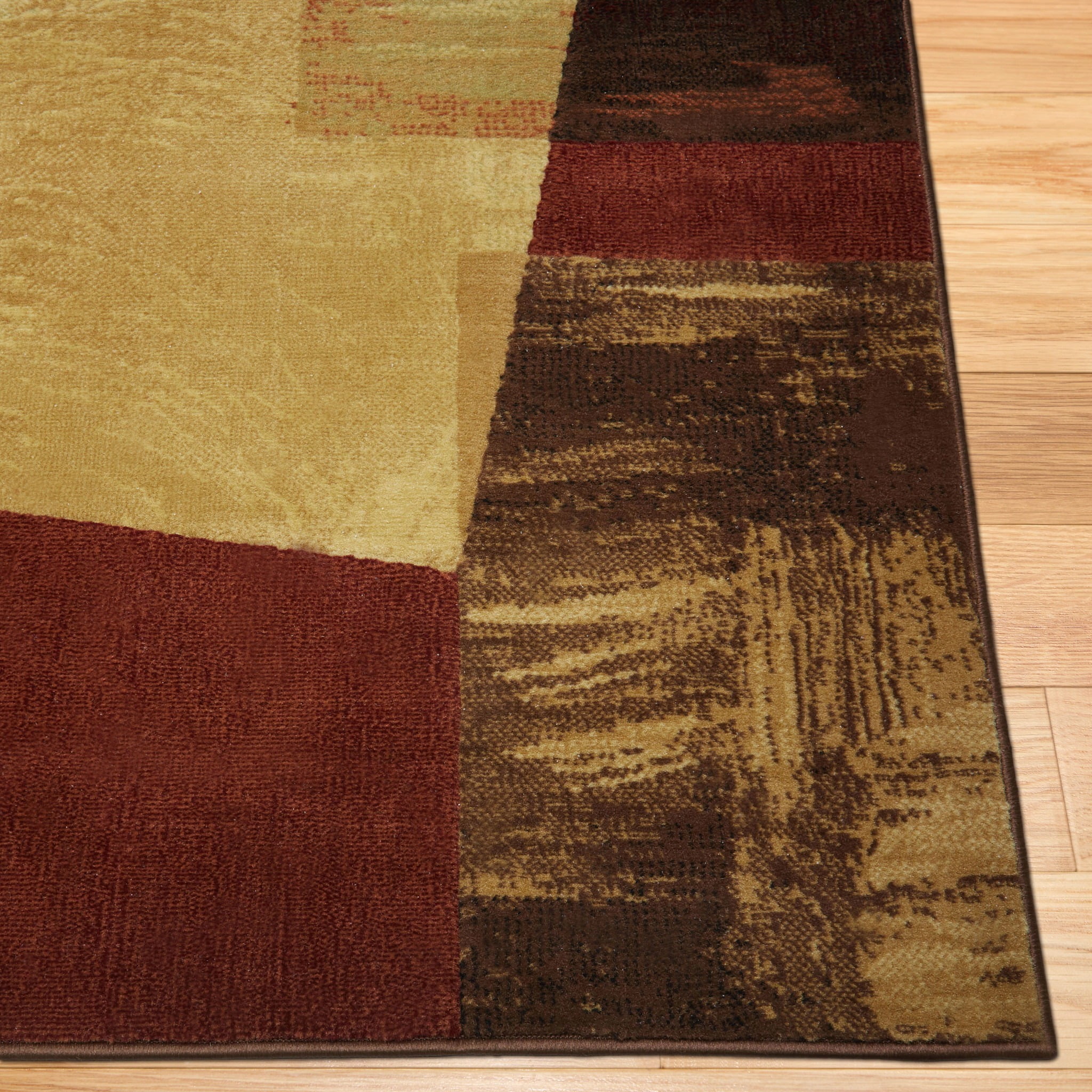 Home Dynamix Catalina Bismark Contemporary Geometric Area Rug, Brown/Beige, 5'3"x7'2"