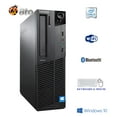 thumbnail image 2 of Restored Lenovo M92 ThinkCentre SFF Desktop Computer Core i53rd, 16GB Ram, 1TB SSD, New 24"LCD, Keyboard & Mouse, WiFi, Bluetooth, Win10 Pro (Refurbished), 2 of 6