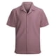 thumbnail image 1 of Mens Casual Manga Corta Botón Abajo Camisas de Color Sólido Suelto Playa Superior Cuello Turndown Blusa de Moda de Verano, 1 of 5