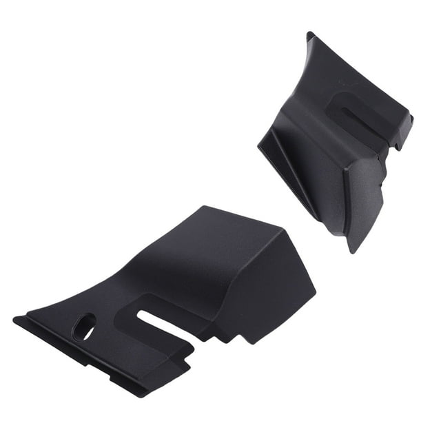 Black Air Inlet Grille Panel, 1 Pair Windshield Wiper Cowl End Panel Weather Proof 15946004 for Pickup
