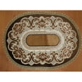 thumbnail image 1 of 9 x 14 Po. Begium Doily Verona, Brun, 1 of 1