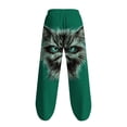 thumbnail image 5 of Dolkfu Summer Pants Men Loose Fit Drawstring Pants Graphic Novelty Lounge Mens Trousers M, 5 of 5