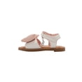 thumbnail image 3 of bebe Girl's Sandals – Cute Fashion Flat Sandals and Summer Shoes with Bow and Ankle Strap (Toddler/Little Kid/Big Kid), 3 of 11