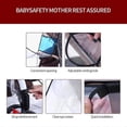 thumbnail image 5 of Baby Jogging Stroller Universal Rain Cover, Ventilated Weather Shield, Waterproof, Windproof, Versatile Size to Fit Most Jogging Strollers, Vinyl, Cle, 5 of 5