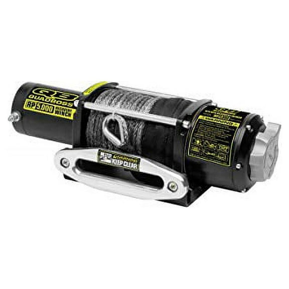 Quadboss 5000lb Winch (Synthetic Rope)