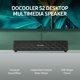 thumbnail image 2 of Altavoz multimedia Docooler S2 Altavoz multimedia de escritorio USB con efecto de sonido envolvente de 360 ° Ajuste de volumen independiente USB + enchufes individuales de 3,5 mm Docooler Altavoz multimedia, 2 of 2