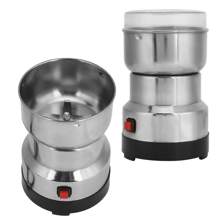 Delaman Electric Coffee Grinder Stainless Steel Cereals Grains