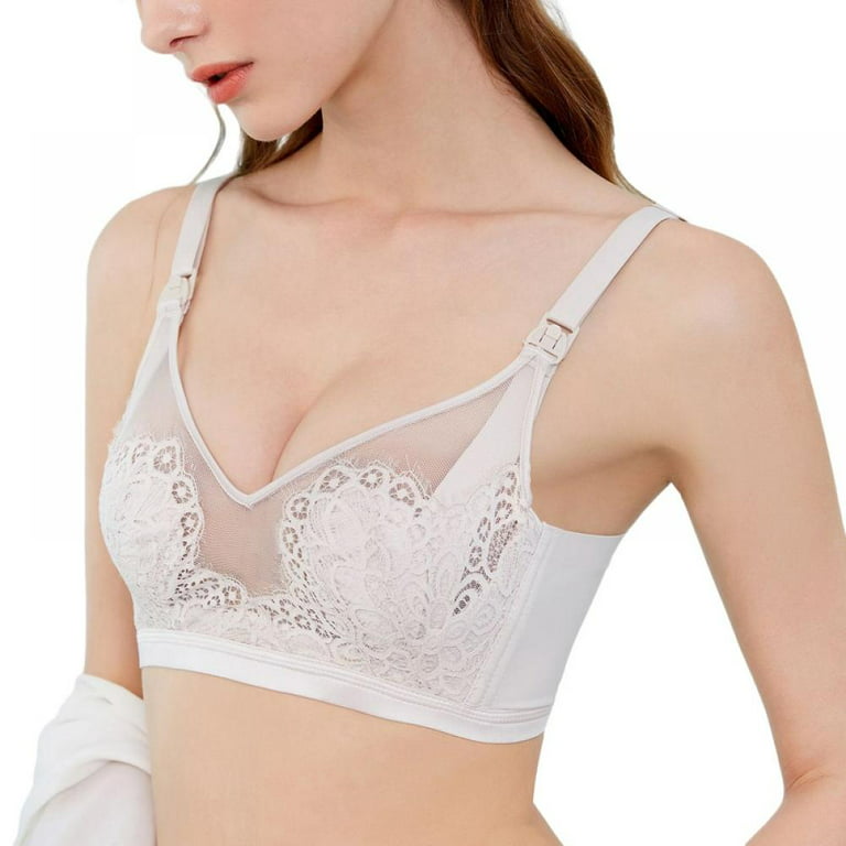 Front-opening Nursing Bra - Anti-sagging And Gathered Underwear For  Breastfeeding After Delivery