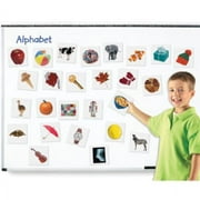 Learning Resources Double-Sided Magnetic Letters