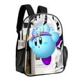 thumbnail image 3 of Adventure Kirby Clear Backpack 17 Inch Transparent Bag Laptop Daypack Large Capacity Clear Through Backpack Travel Bag, 3 of 8