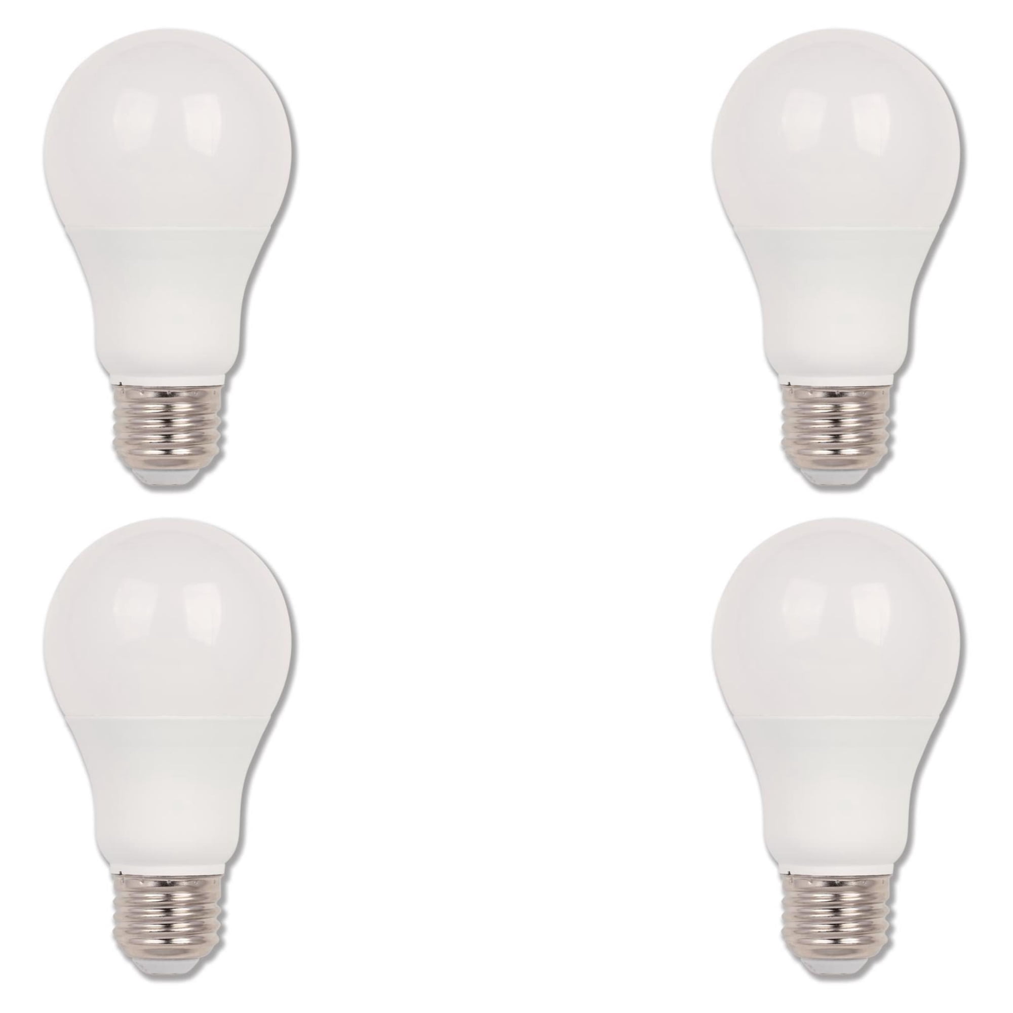 Westinghouse Lighting 4516000 9.5 Watt (60 Watt Equivalent) Omni A19 Bright White ENERGY STAR LED Light Bulb, Medium Base, 4 Pack