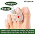 thumbnail image 4 of 6-pack Of Hammer Toe Straighteners For Straightening Hammer Toes, Broken Toes, Crooked Toes And Over, 4 of 4