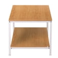 thumbnail image 5 of ZENSTYLE 39" Coffee Table Wood Side End Table with W/2 Tier Storage Shelf for Living Room Natural, 5 of 8