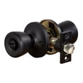thumbnail image 6 of Terrace Matte Black Privacy Door Knob for Bedroom and Bathroom Doors, 6 of 10
