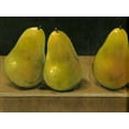 thumbnail image 2 of OToole, Tim 24x19 Gold Ornate Wood Framed with Double Matting Museum Art Print Titled - Pear Study, 2 of 4