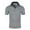 Gray, variant on HomeGardon Mens Shirts Short Sleeve Shirts of Men,Men Solid Color Sports T-shirt Casual Fashion Button Lapel Short Sleeve Top,M-XXXXL