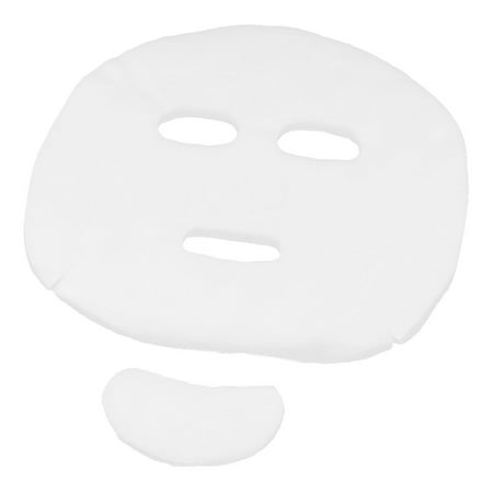 Unique Bargains 20Pcs Skin Care Cosmetic Tool DIY Facial Mask Paper White for Lady
