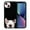 Bull Terrier Dog, variant on FINCIBO Soft Rubber Protector Cover Case for Apple iPhone 13 6.1" 2021 (NOT FIT Apple iPhone 13 mini 5.4" 2021/iPhone 13 Pro 6.1" 2021/iPhone 13 Pro Max 6.7" 2021), Animal Pug Puppy Dog