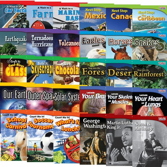 Time for Kids(r) Informational Text Time for Kids(r) Informational Text Grade 2 Readers 30-Book Set, (Paperback)