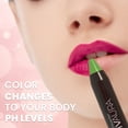 thumbnail image 5 of LIVAURA MOODmatcher Long Lasting Twist Stick Lipstick for Women – Color Changing Moisturizing Cream Lipsticks, Smudge Proof Lip Stick, Easy to Apply Lip Makeup (Green), 5 of 8