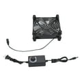 thumbnail image 2 of Ventilador De Refrigeración De La Caja De La Computadora, Durabilidad Del Ventilador De La Caja Negra De 140 Mm Con Enchufe De CA Para Mantenimiento, 2 of 7