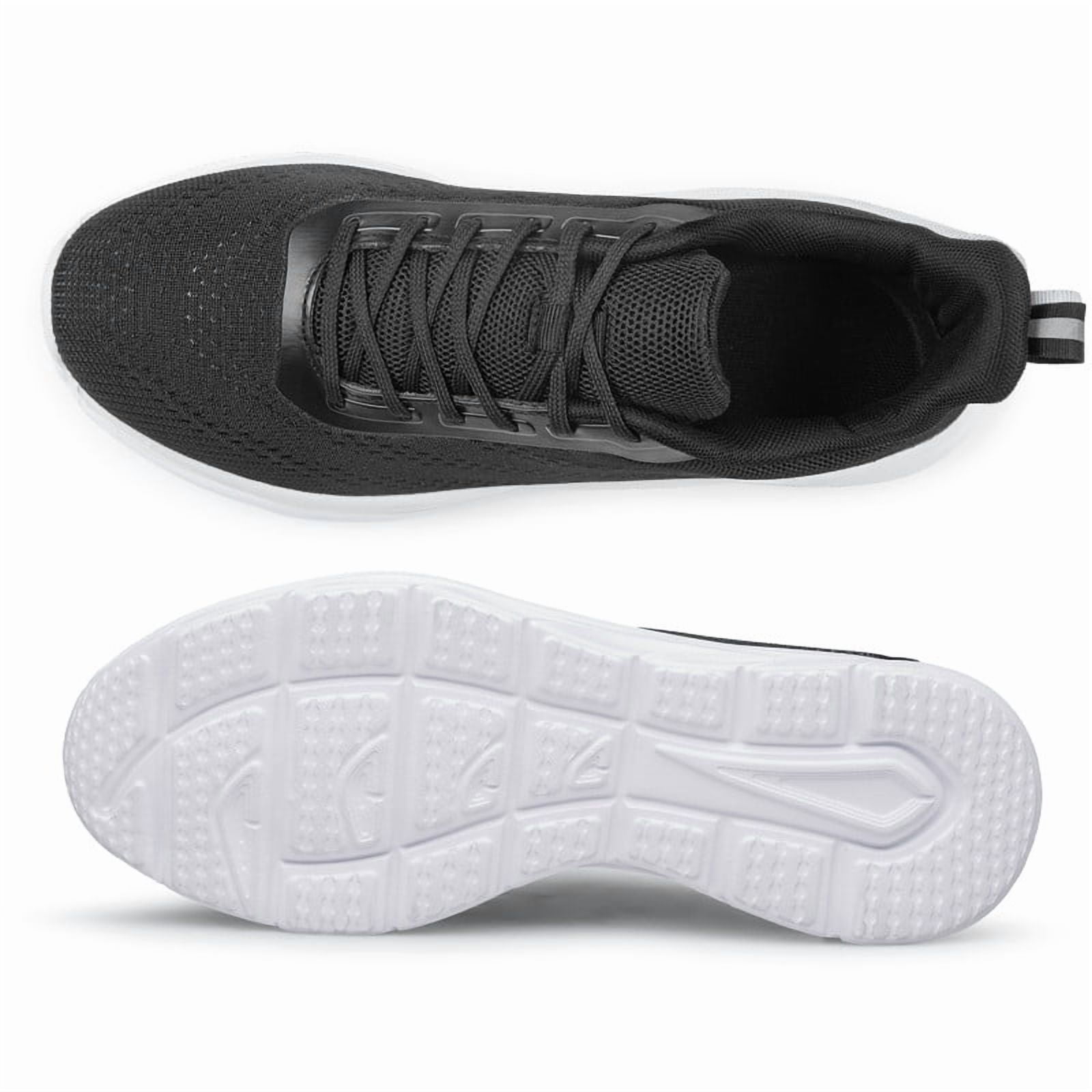 YHOON Men's Walking Shoes Slip on Comfortable Lightweight Running Shoes Workout Training Sneakers Black Size 14