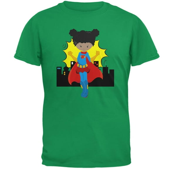 I'm a Woman What's Your Super Power Mens T Shirt Irish Green 2XL