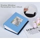 thumbnail image 5 of Álbum de fotos RECUTMS, 16 x 13 x 6 cm, piel sintética, 100 bolsillos, azul, 5 of 6