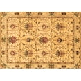 thumbnail image 1 of Ahgly Company Indoor Rectangle Abstract Brown Modern Area Rugs, 2' x 4', 1 of 4