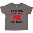thumbnail image 3 of Inktastic Memaw Loves Me Grandson Boys or Girls Toddler T-Shirt, 3 of 5
