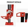 thumbnail image 4 of 3 T Farm Jack, 48 in Utility Farm Jack, 6600 LBS Capacity Ratcheting Off Road Utility Jack, Heavy-Duty Farm Jacks Foratv, Utv, SUV, Tractor, Truck, Universal Jacks, 4 of 6