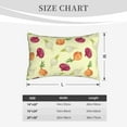 thumbnail image 3 of Plush Throw Pillow Covers, Onion Pattern colorful Pillow Cases with Invisible Zipper, Breathable Microfiber Pillow Cases Standard Size for Sleeping Bedroom Sofa Living Room 16x24, 3 of 5