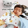 thumbnail image 2 of KAINSY Personalized Toddler Nap Mats for Preschool, Animal Shows Design, Custom Name Kids Sleeping Bag for Daycare, Roll Up Sleeping Mat with Removable Pillow and Soft Blanket for Girl Kindergarten, 2 of 4