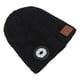 thumbnail image 2 of Gorro con luz musical BT negro Carga USB Forro cálido mejorado Brillo ajustable Gorro con luz musical para acampar, 2 of 10