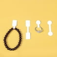 thumbnail image 2 of LOLIPPYY 200Pcs Jewelry Price Tags for Rings and Necklaces White Self Adhesive Labels, 2 of 7